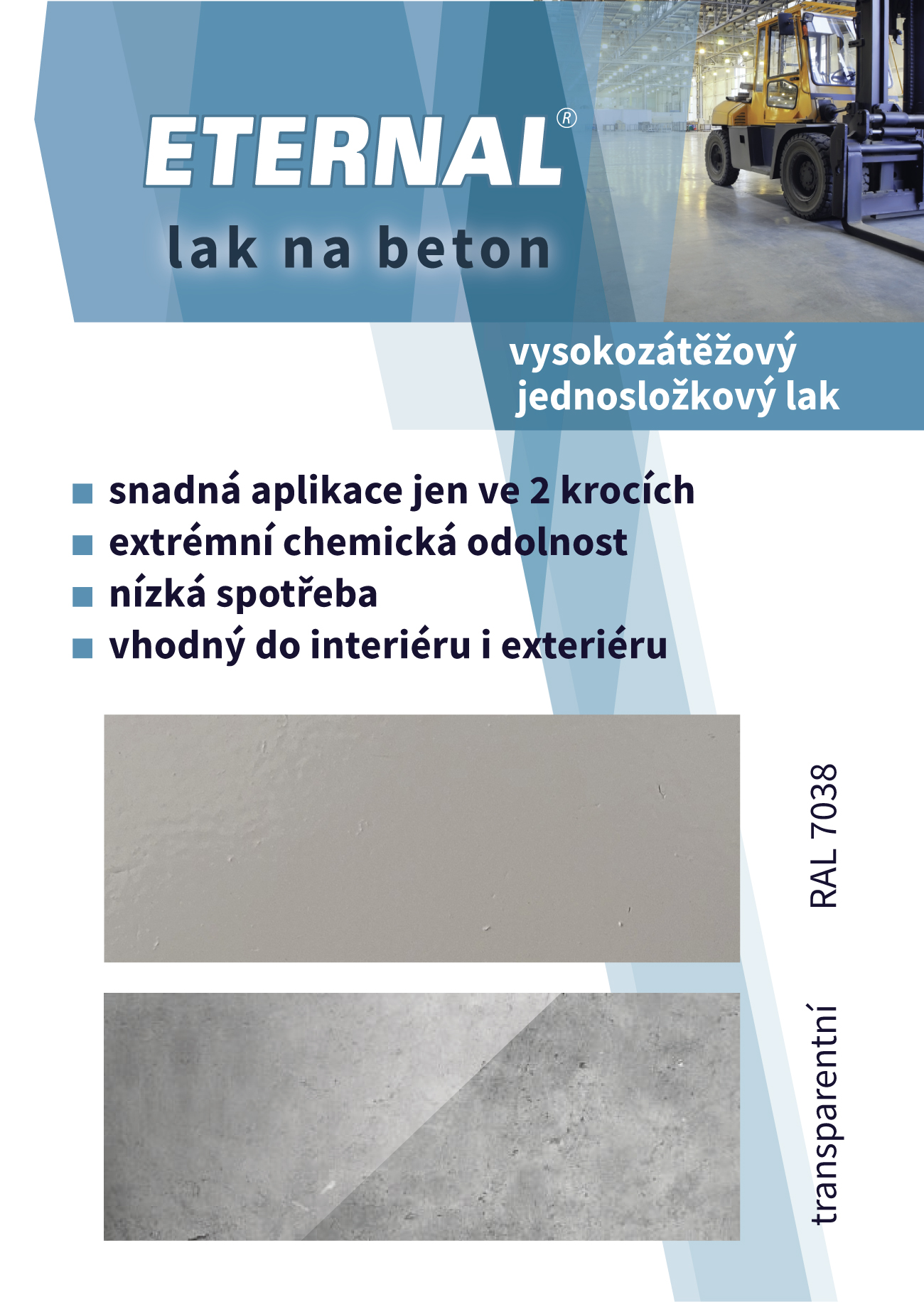 eternal lak na beton vzorník